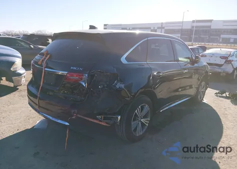 2020 Acura Mdx Standard z USA, uszkodzony, nr VIN 5J8YD3H31LL002576